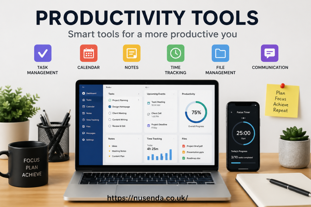 Best Productivity Tools to Boost Efficiency Fast