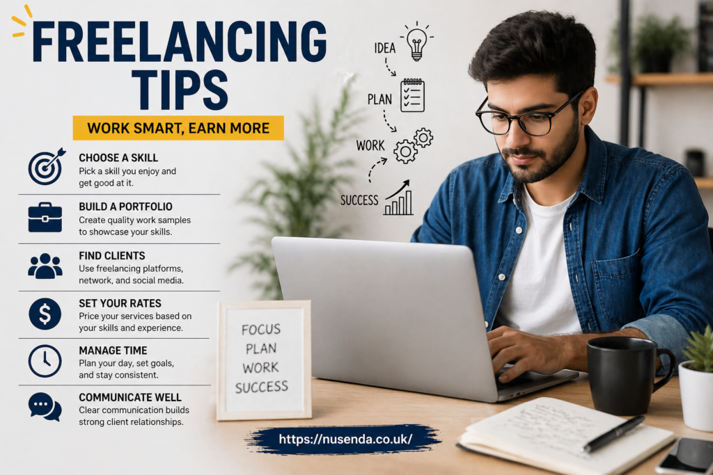 Freelancing Tips to Succeed and Earn More