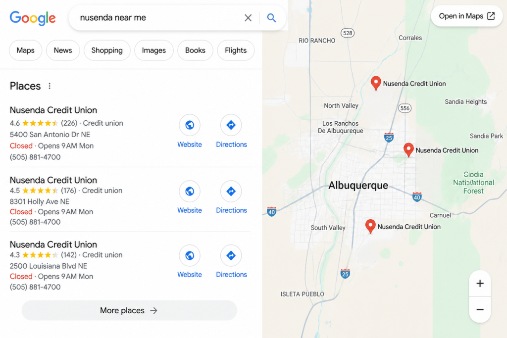 Nusenda Near Me: Locations, Services & Guide