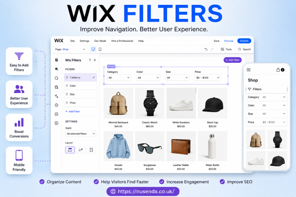 Wix Filters Guide: Boost Website User Experience